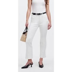 Madewell Petite Kick Out Crop Jeans Size 33P NWT